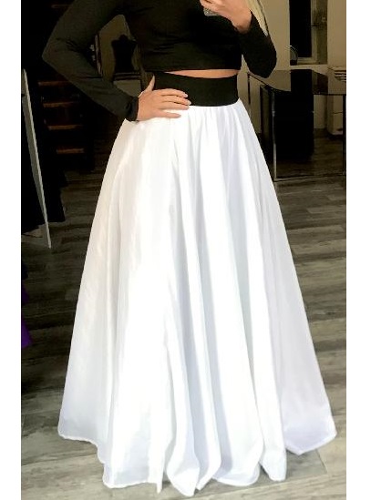 DLOUHÁ SUKNĚ - maxi sukně - BOROS SK-L-WH 03