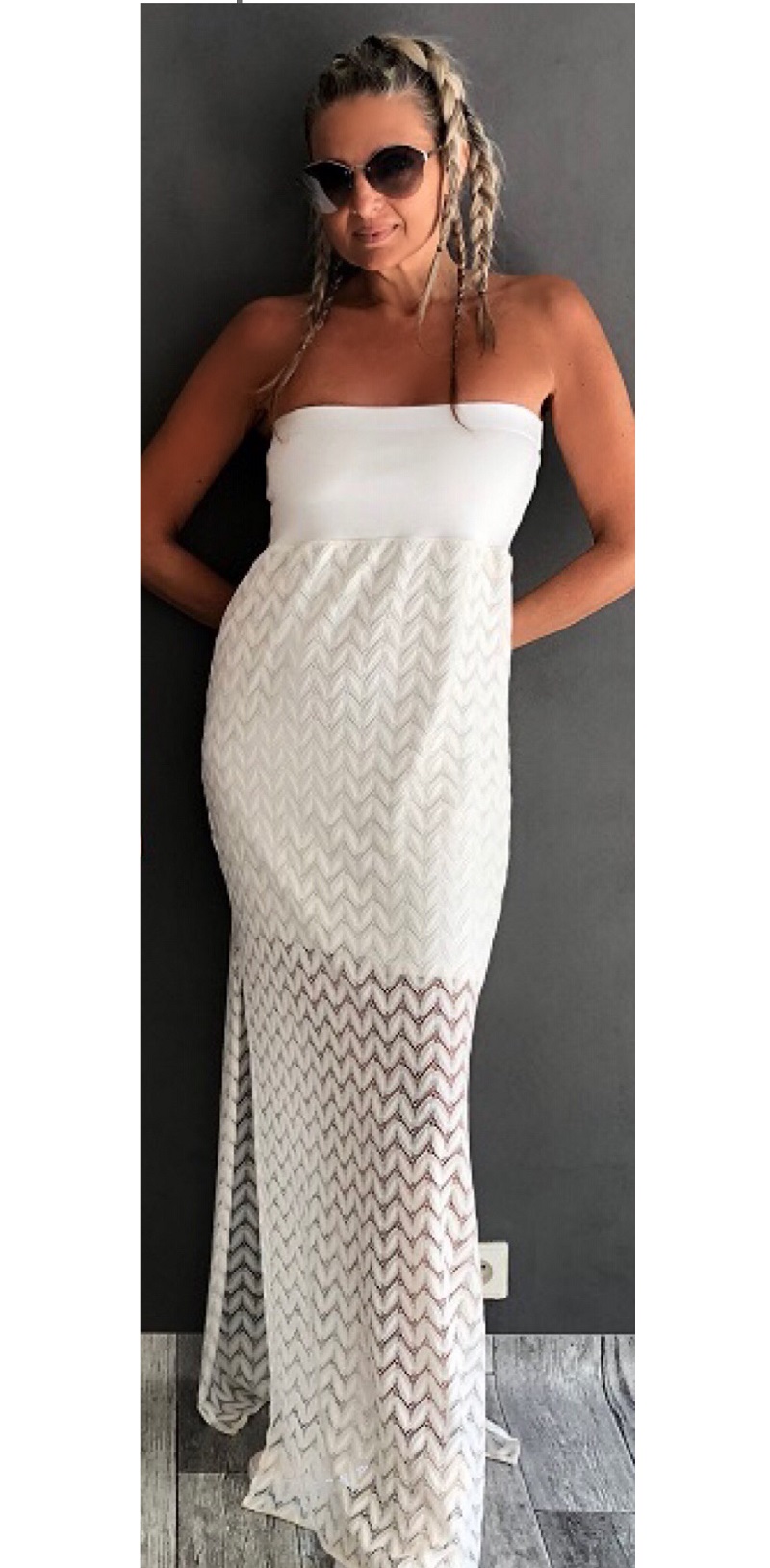 KRAJKOVÉ DLOUHÉ LETNÍ ŠATY - BOROS-DR-L-CR 01