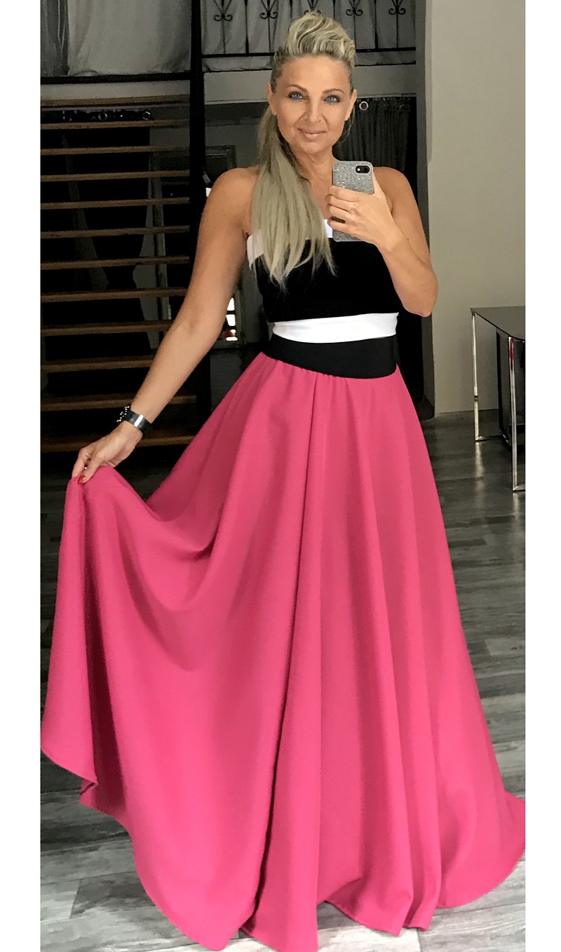 DLOUHÁ SUKNĚ - maxi sukně -  BOROS SK-L-CYKL 02