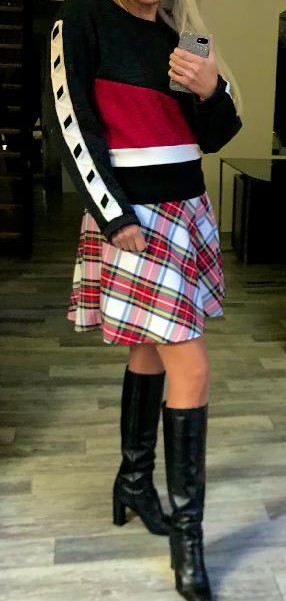 SVETR černo-červeno-bílý BOROS_ WSV_CB01