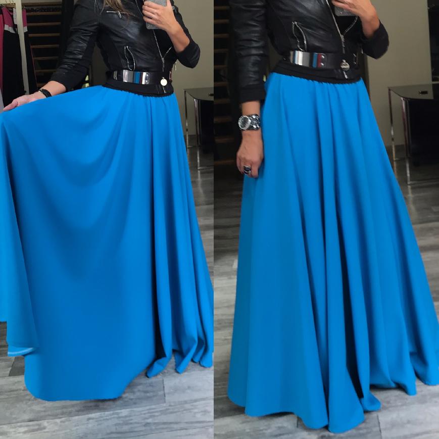 DLOUHÁ SUKNĚ - maxi sukně BOROS-SK-L-LBL 02